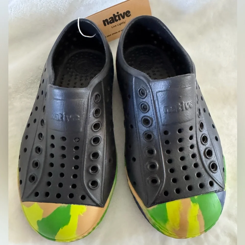 Native Kids Shoes Marbled